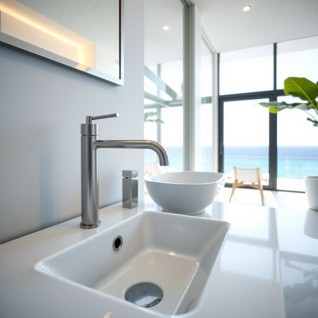 Bathroom sink sanitization